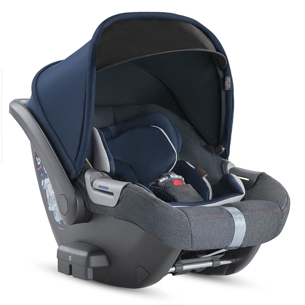 Inglesina Cab Gr 0+ Bebek Ana Kucağı ve Oto Koltuğu 0-13 kg - Indigo Denim
