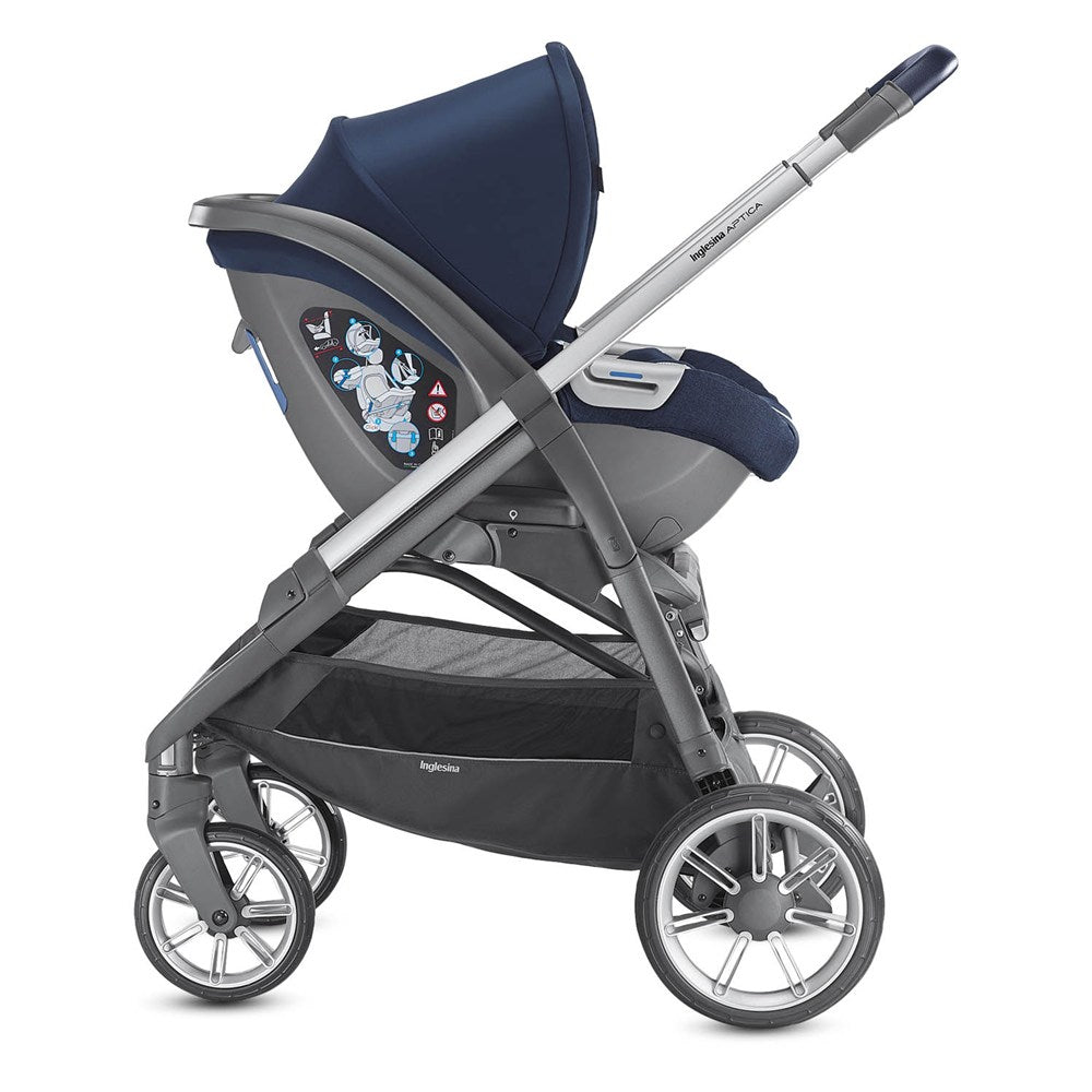 Inglesina Cab Gr 0+ Bebek Ana Kucağı ve Oto Koltuğu 0-13 kg - Portland Blue