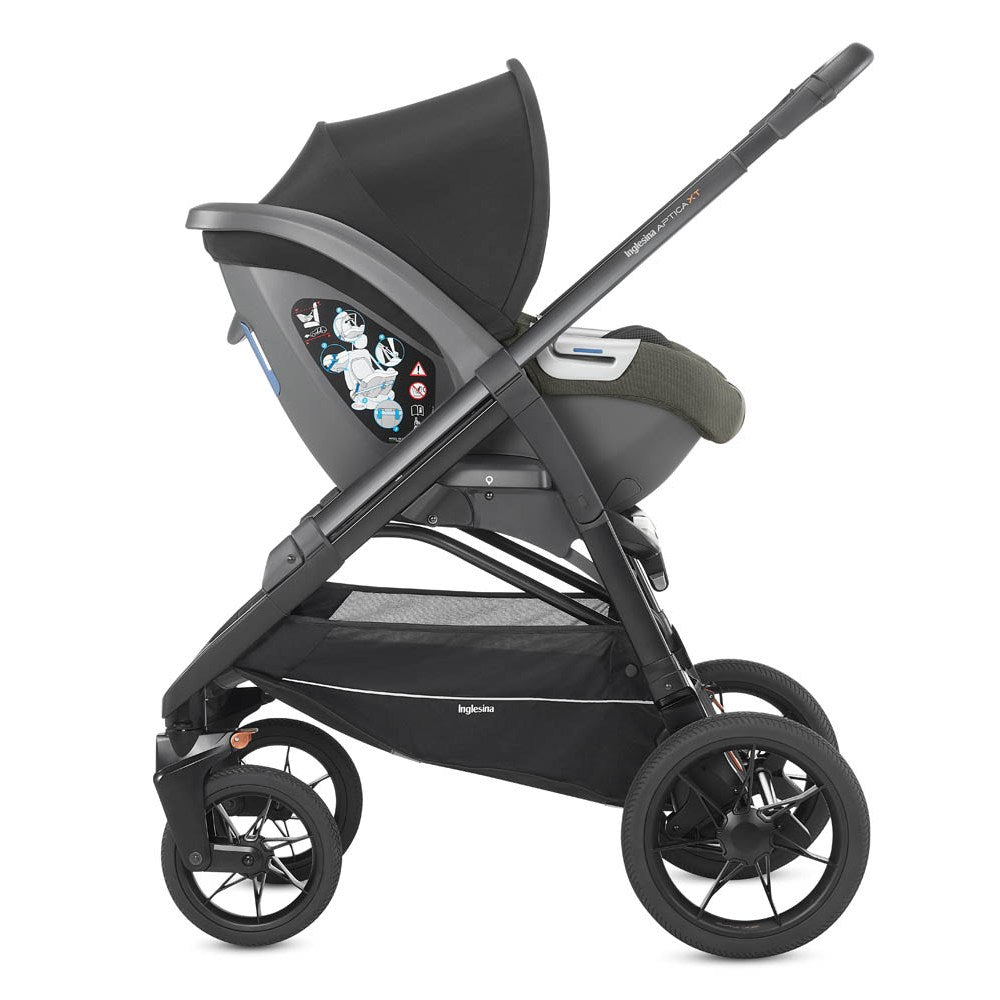 Inglesina Cab Gr 0+ Bebek Ana Kucağı ve Oto Koltuğu 0-13 kg - Sequoia Green