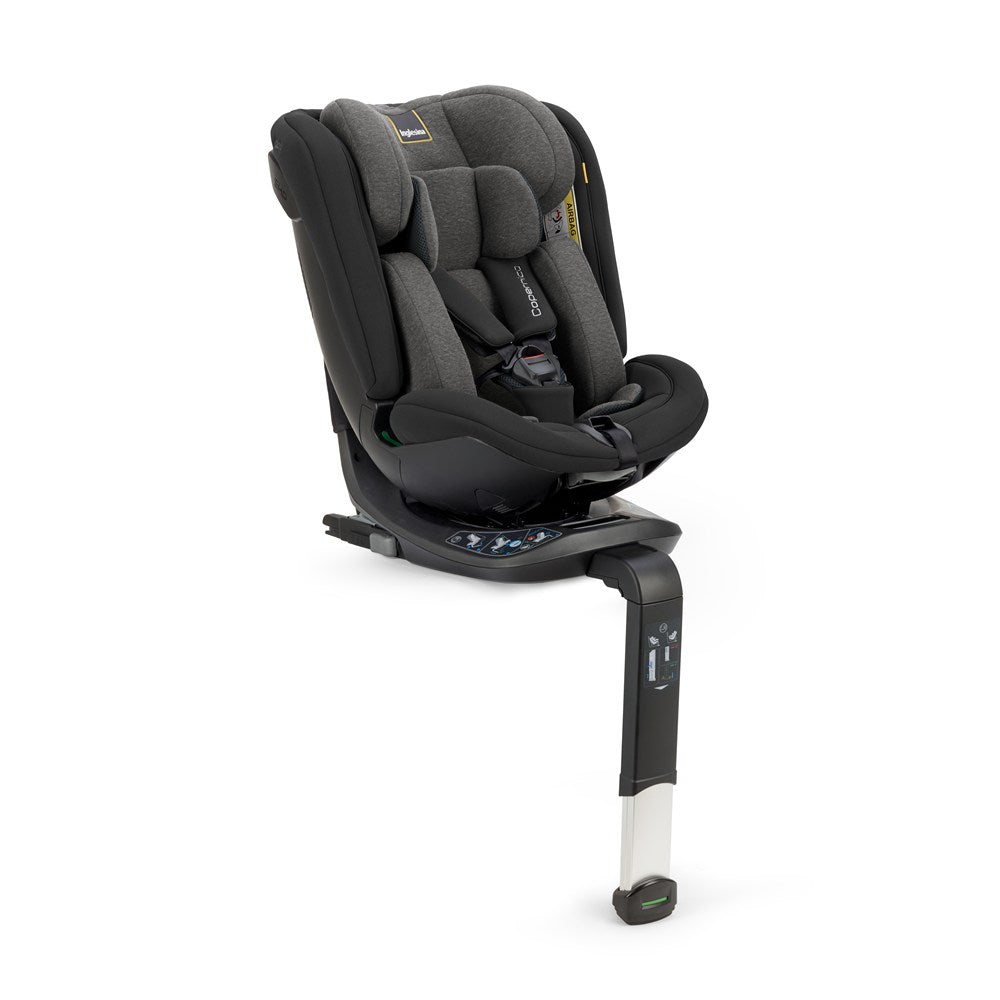Inglesina Copernico i-Size 360 Dönebilen Bebek Oto Koltuğu 40-145 cm (Doğumdan 12 Yaşa Kadar) - Vulcan Black