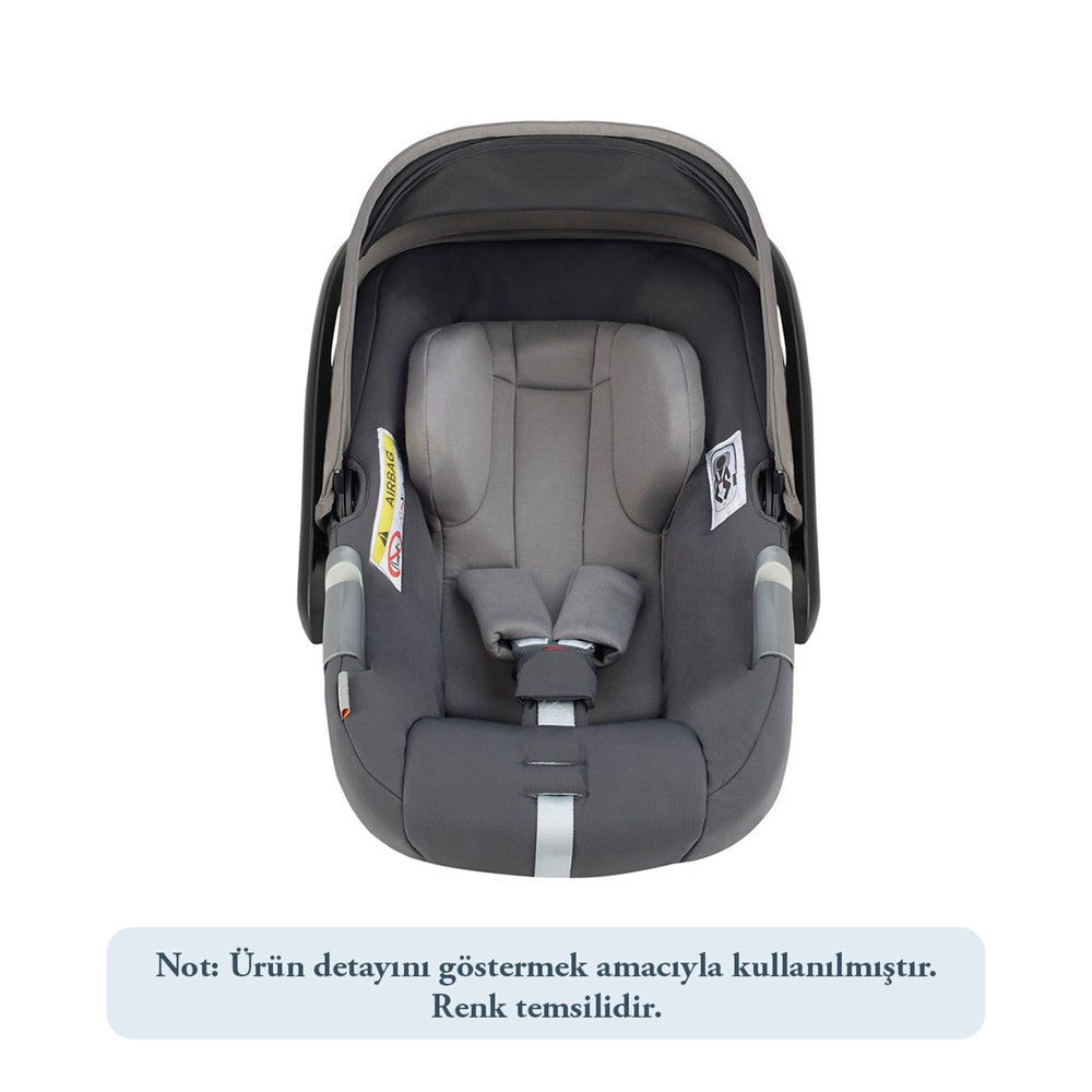 Inglesina Darwin Infant i-Size Gr 0+ Bebek Ana Kucağı ve Oto Koltuğu 40-75 cm - Loft Green