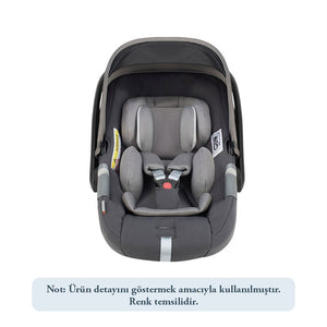Inglesina Darwin Infant i-Size Gr 0+ Bebek Ana Kucağı ve Oto Koltuğu 40-75 cm - Loft Green