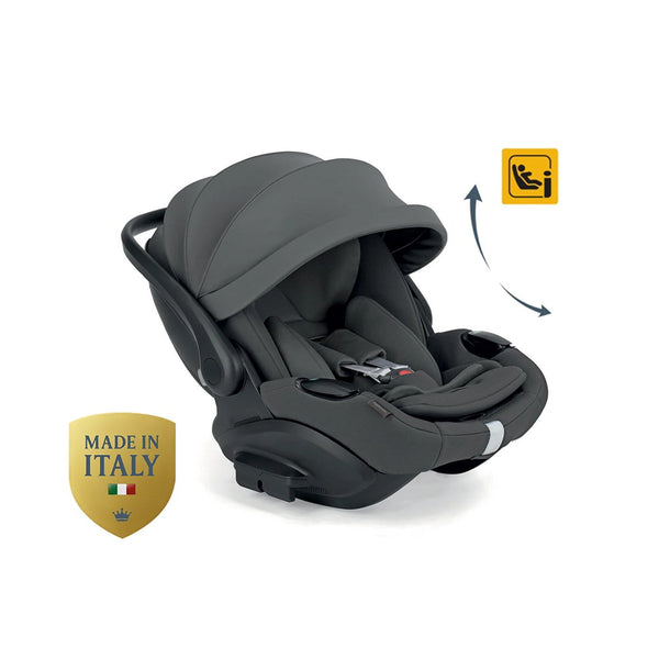 Inglesina Darwin Infant Recline Evo i-Size Gr 0+ Yatırılabilen Bebek Ana Kucağı ve Oto Koltuğu 40-87 cm - Marble Grey