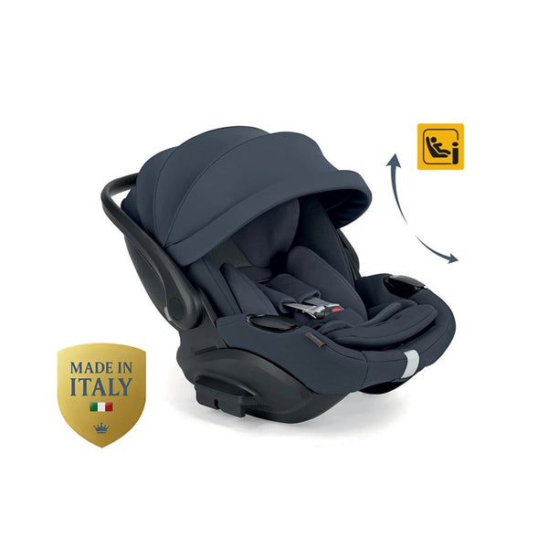 Inglesina Darwin Infant Recline Evo i-Size Gr 0+ Yatırılabilen Bebek Ana Kucağı ve Oto Koltuğu 40-87 cm - Sapphire Blue