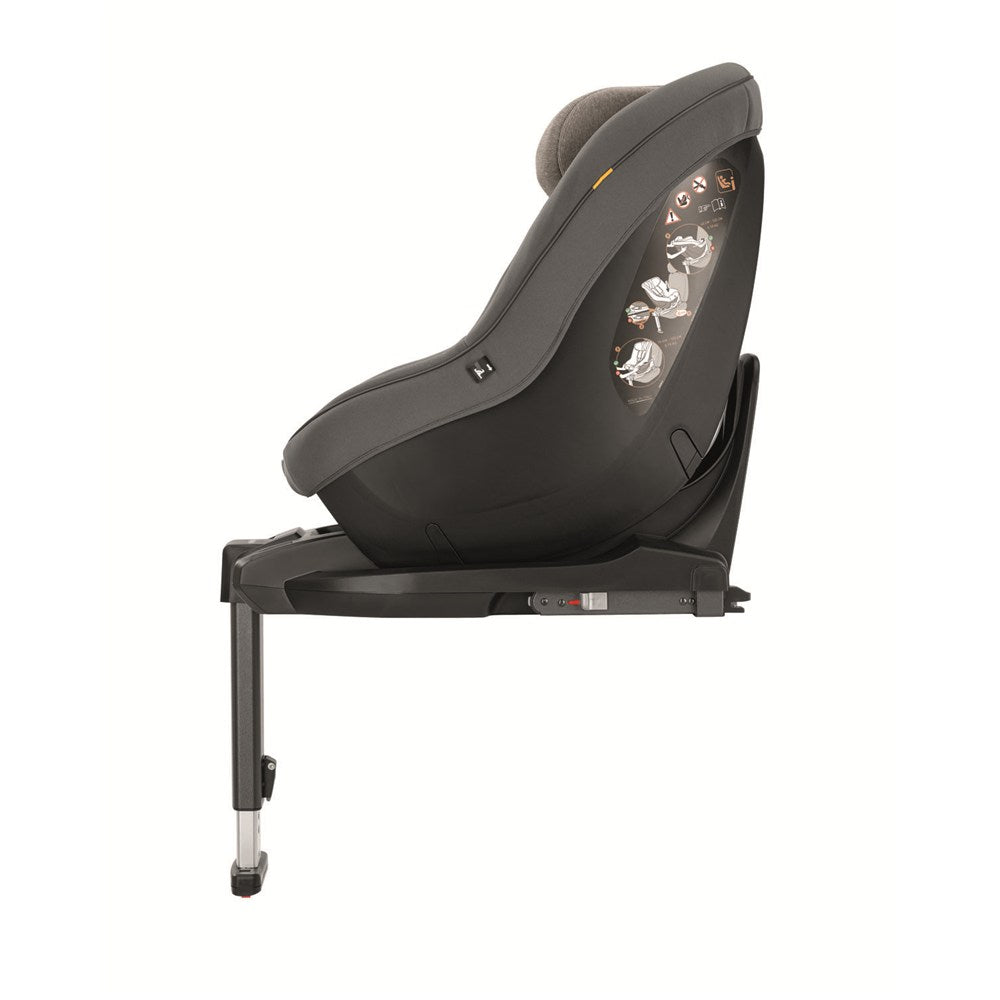 Inglesina Darwin Next Stage i-Size Bebek Oto Koltuğu 40-105 cm Çift Yön/360° Kullanım - Stone Grey