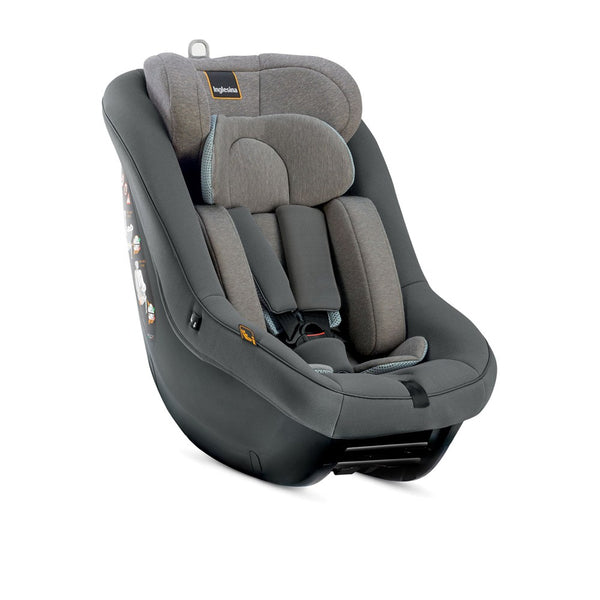 Inglesina Darwin Next Stage i-Size Bebek Oto Koltuğu 40-105 cm Çift Yön/360° Kullanım - Stone Grey