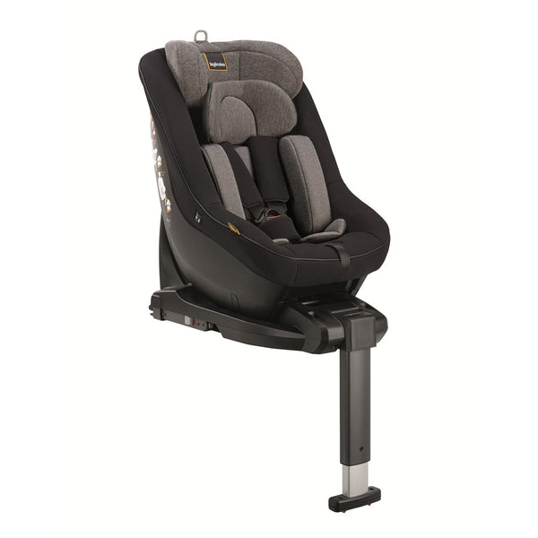 Inglesina Darwin Next Stage i-Size Oto Koltuğu & Baza Set (40-105 cm / 0-4 Yaş) - Vulcan Black