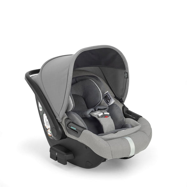 Inglesina Darwin Infant Recline i-Size Gr 0+ Yatırılabilen Bebek Ana Kucağı ve Oto Koltuğu 40-75 cm - Satin Grey