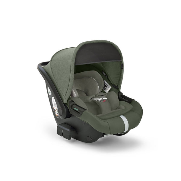 Inglesina Darwin Infant Recline i-Size Gr 0+ Yatırılabilen Bebek Ana Kucağı ve Oto Koltuğu 40-75 cm - Tribeca Green