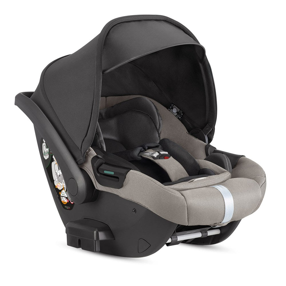 Inglesina Darwin Infant Recline i-Size Gr 0+ Yatırılabilen Bebek Ana Kucağı ve Oto Koltuğu 40-75 cm - Tundra Beige