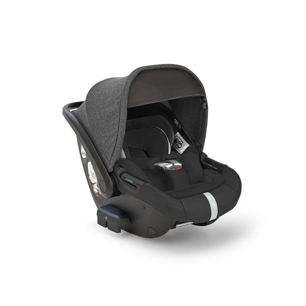 Inglesina Darwin Infant Recline i-Size Gr 0+ Yatırılabilen Bebek Ana Kucağı ve Oto Koltuğu 40-75 cm - Upper Black