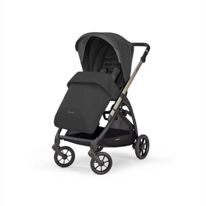 Inglesina Electa Tek El Tek Hamle ile Katlanıp Açılan Çift Yön Bebek Arabası - Upper Black