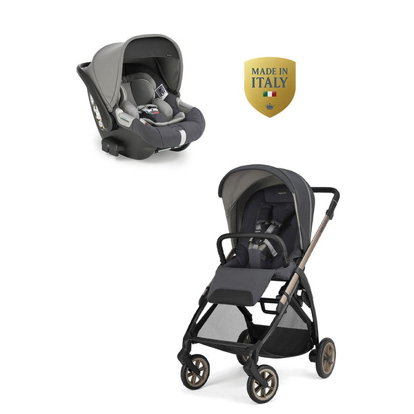 Inglesina Electa Plus Bebek Arabası Darwin Infant Ana Kucağı Hediyeli - Garage Grey