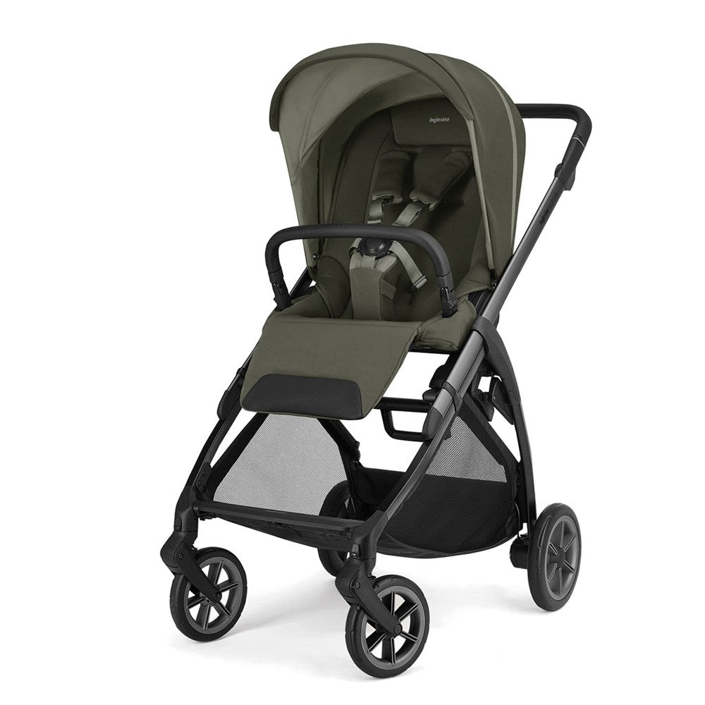 Inglesina Electa Plus Bebek Arabası ile Yatabilen Darwin Recline Evo Ana Kucağı 2li Set - Loft Green