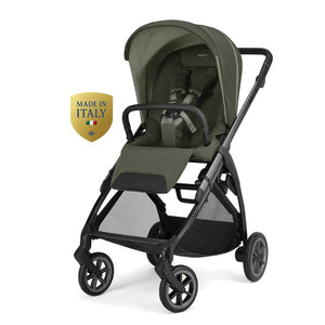 Inglesina Electa Plus Tek El Tek Hamle ile Katlanıp Açılan Çift Yön Bebek Arabası - Loft Green