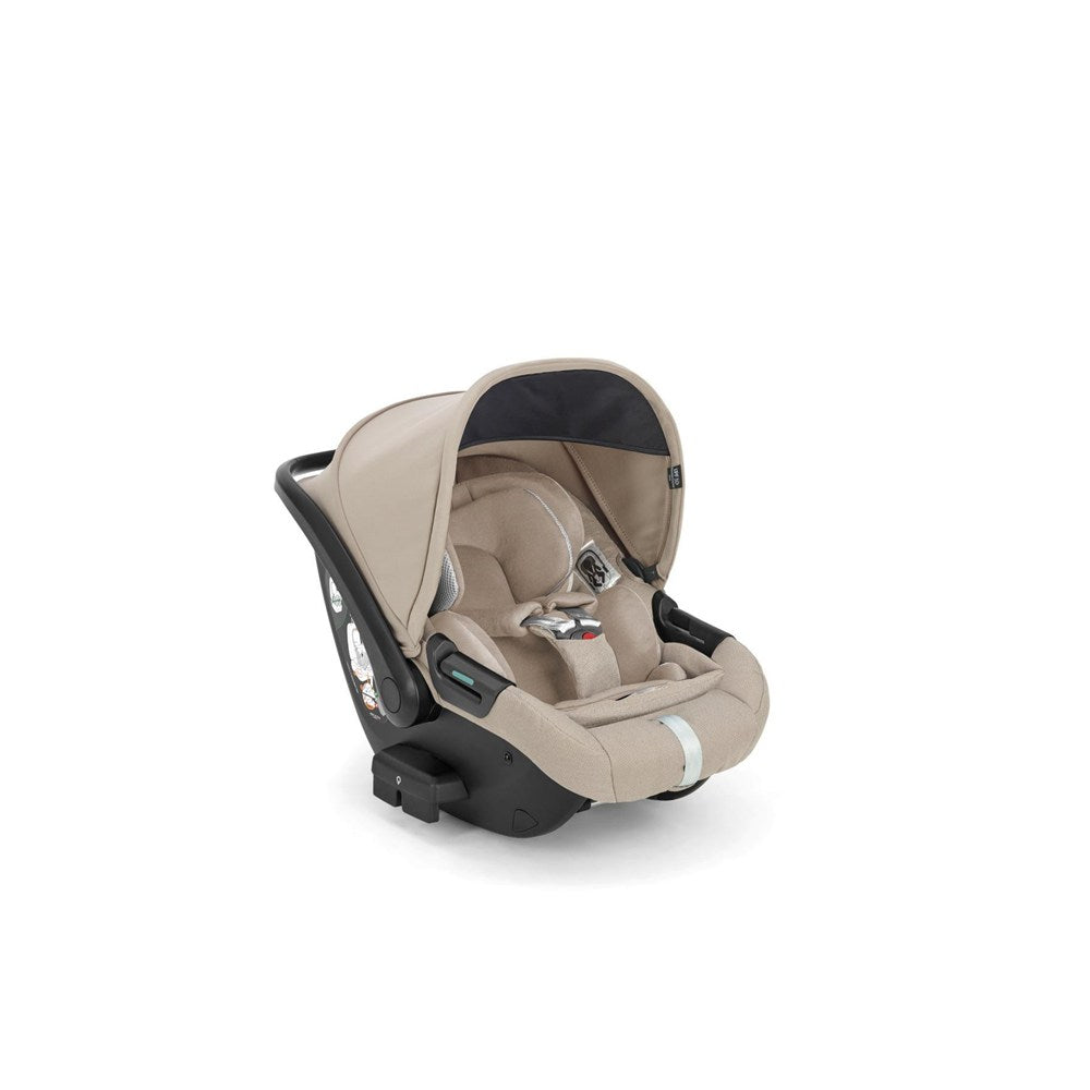 Inglesina Electa+ Tek El  ile Katlanıp Açılan Çift Yön Bebek Arabası Yatabilen Ana Kucağı Hediyeli - Battery Beige