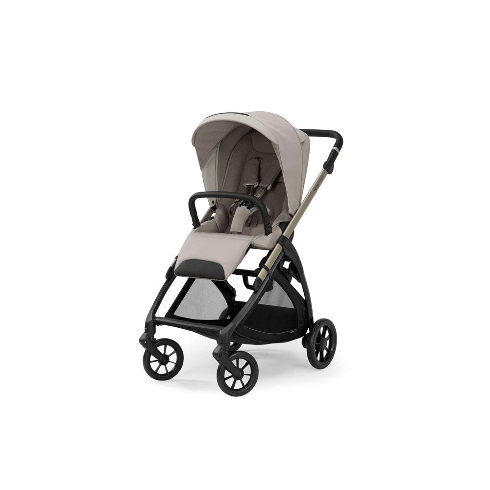 Inglesina Electa+ Tek El  ile Katlanıp Açılan Çift Yön Bebek Arabası Yatabilen Ana Kucağı Hediyeli - Battery Beige