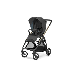 Inglesina Electa+ Tek El Katlanıp Açılan Çift Yön Bebek Arabası Yatabilen Ana Kucağı+Baza 3lü Set - Upper Black