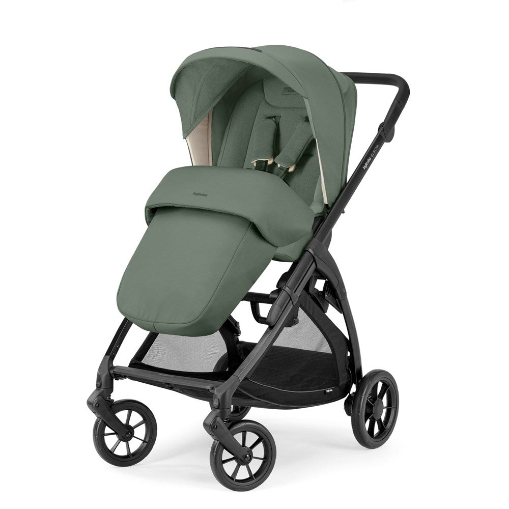 Inglesina Electa+ Tek El Tek Hamle ile Katlanıp Açılan Çift Yön Bebek Arabası - Murray Green