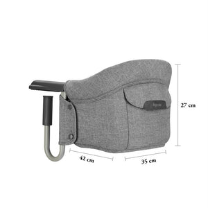 Inglesina Fast Masaya Takılan Taşınabilir Mama Sandalyesi - Stone Gray