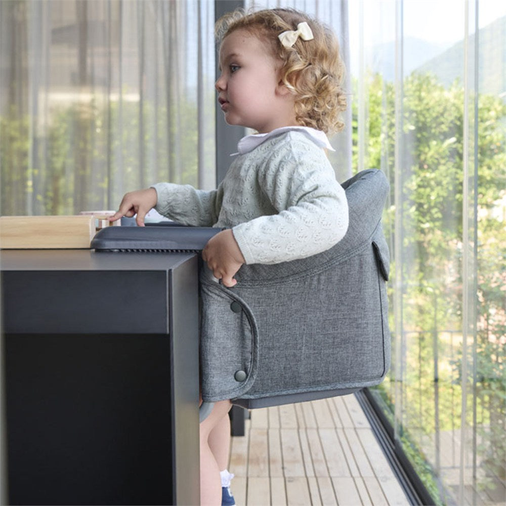 Inglesina Fast Masaya Takılan Taşınabilir Mama Sandalyesi - Stone Gray