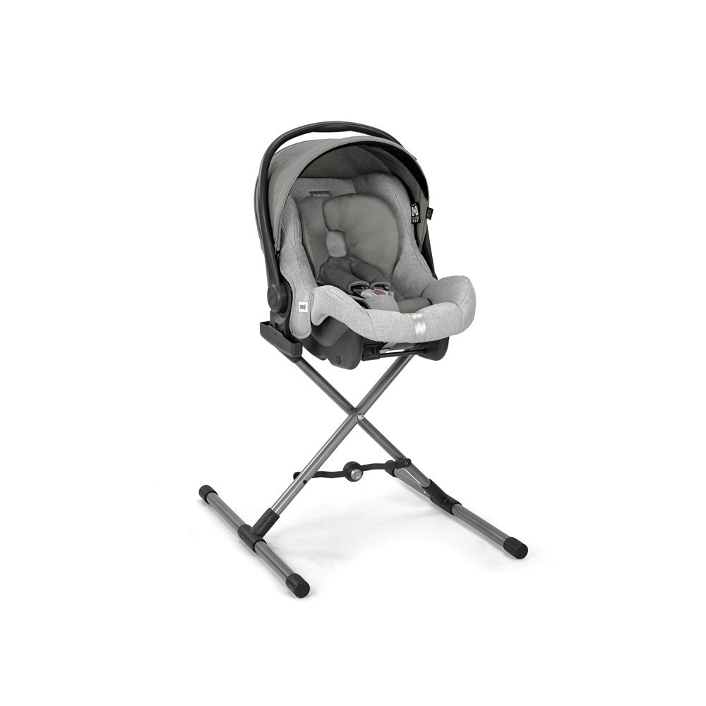 Inglesina Huggy Gr 0+ Bebek Ana Kucağı ve Oto Koltuğu 0-13 kg - Cayman Silver