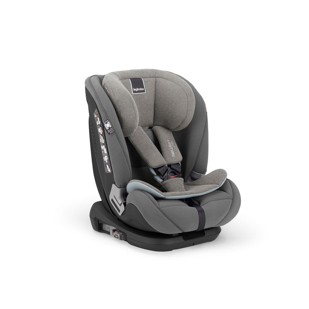 Inglesina Newton Isofix Gr 123 Oto Koltuğu - Moon Grey - Stone Grey