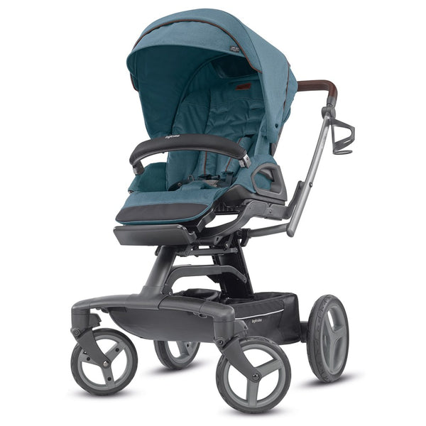 Inglesina Quad Tek El Tek Hamle ile Açılıp Katlanabilen Çift Yön Bebek Arabası - Ascott Green