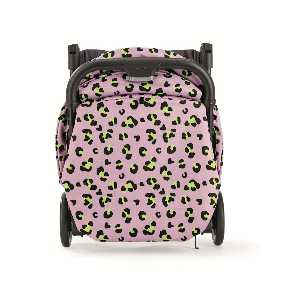 Inglesina Quid2 Tek El Tek Hamle ile Katlanıp Açılan Kabin Boy Bebek Arabası Özel Koleksiyon - Animalier Pink - Animalier Pınk