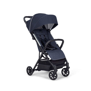 Inglesina Quid2 Tek El Tek Hamle ile Katlanıp Açılan Kabin Boy Bebek Arabası - Midnight Blue