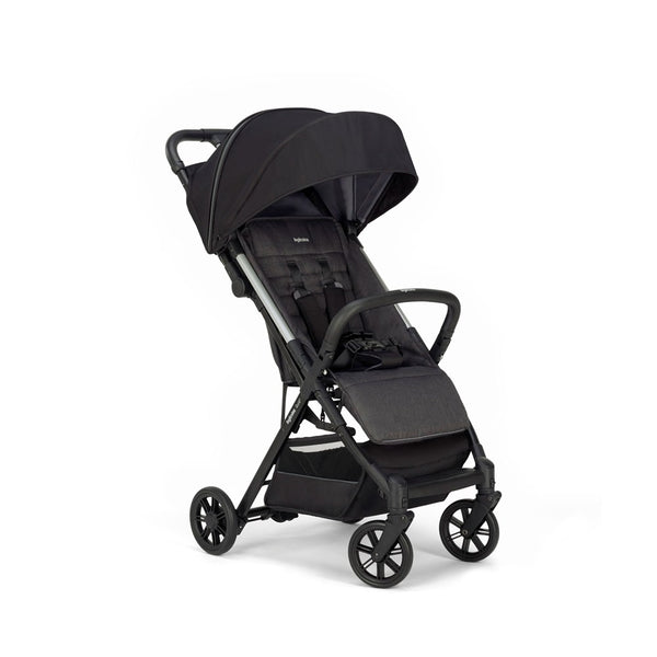Inglesina Quid2 Tek El Tek Hamle ile Katlanıp Açılan Kabin Boy Bebek Arabası - Puma Black