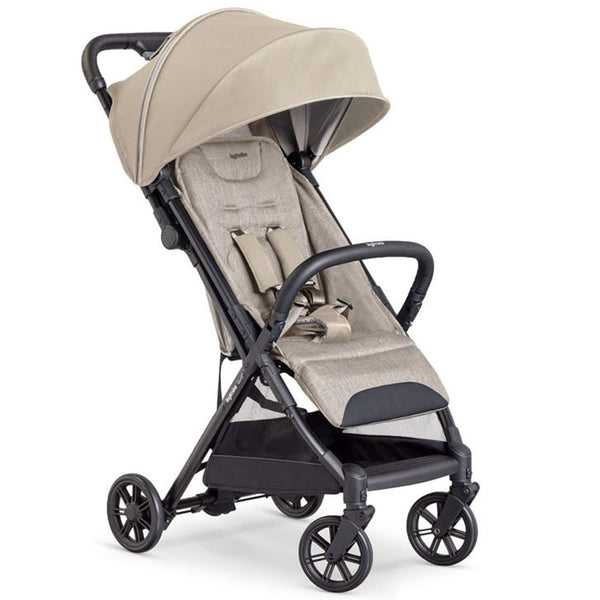 Inglesina Quid2+ Tek El Tek Hamle ile Katlanıp Açılan Kabin Boy Bebek Arabası - Alpaca Beige