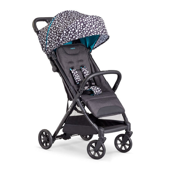 Inglesina Quid2+ Tek El Tek Hamle ile Katlanıp Açılan Kabin Boy Bebek Arabası Özel Koleksiyon - Polka Black