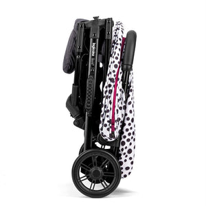 Inglesina Quid2+ Tek El Tek Hamle ile Katlanıp Açılan Kabin Boy Bebek Arabası Özel Koleksiyon - Polka White