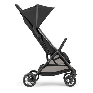 Inglesina Quid3 Tek El Tek Hamle ile Katlanıp Açılan Kabin Boy Bebek Arabası Cosmic Black