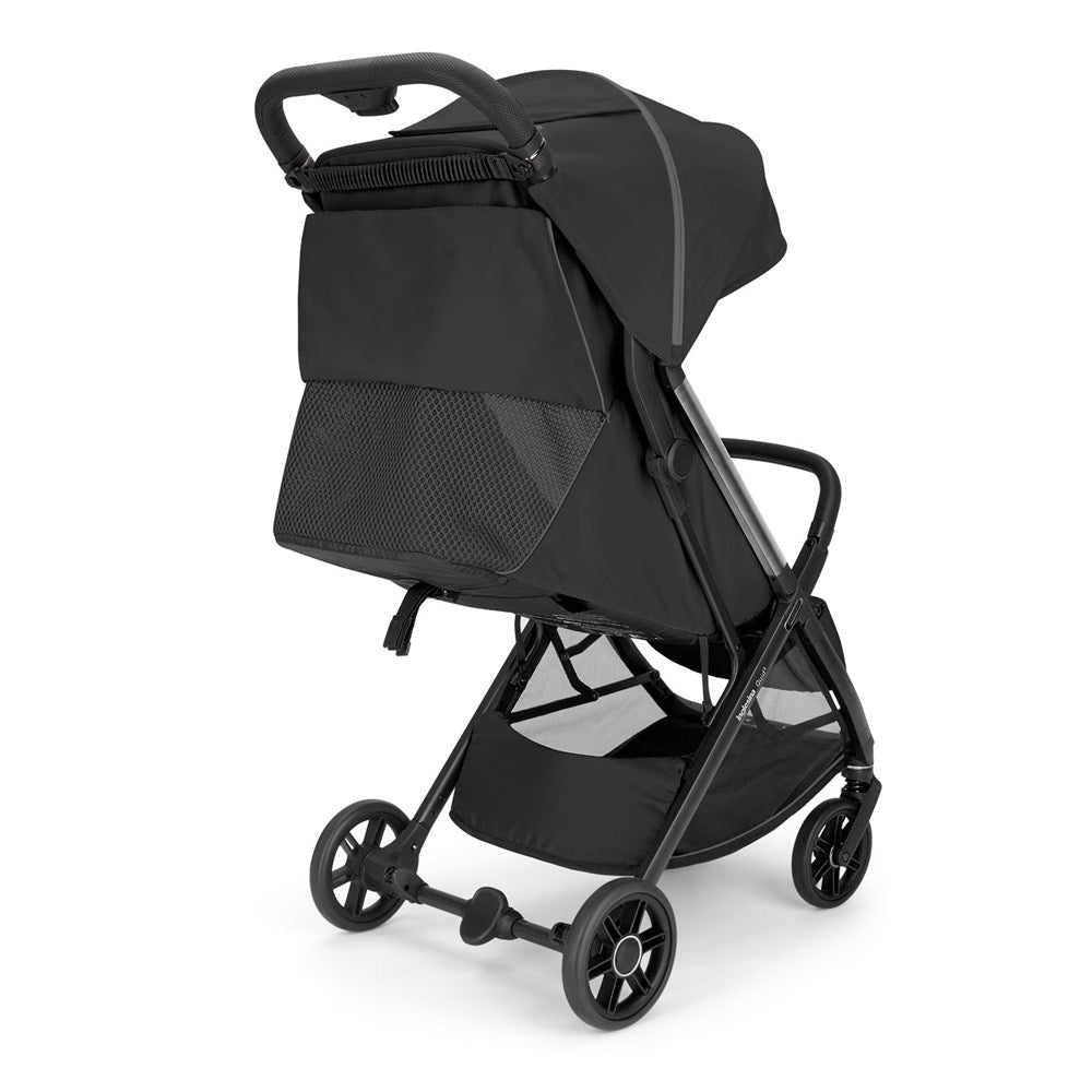 Inglesina Quid3 Tek El Tek Hamle ile Katlanıp Açılan Kabin Boy Bebek Arabası Cosmic Black