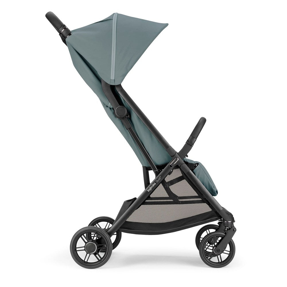 Inglesina Quid3 Tek El Tek Hamle ile Katlanıp Açılan Kabin Boy Bebek Arabası Galaxy Grey
