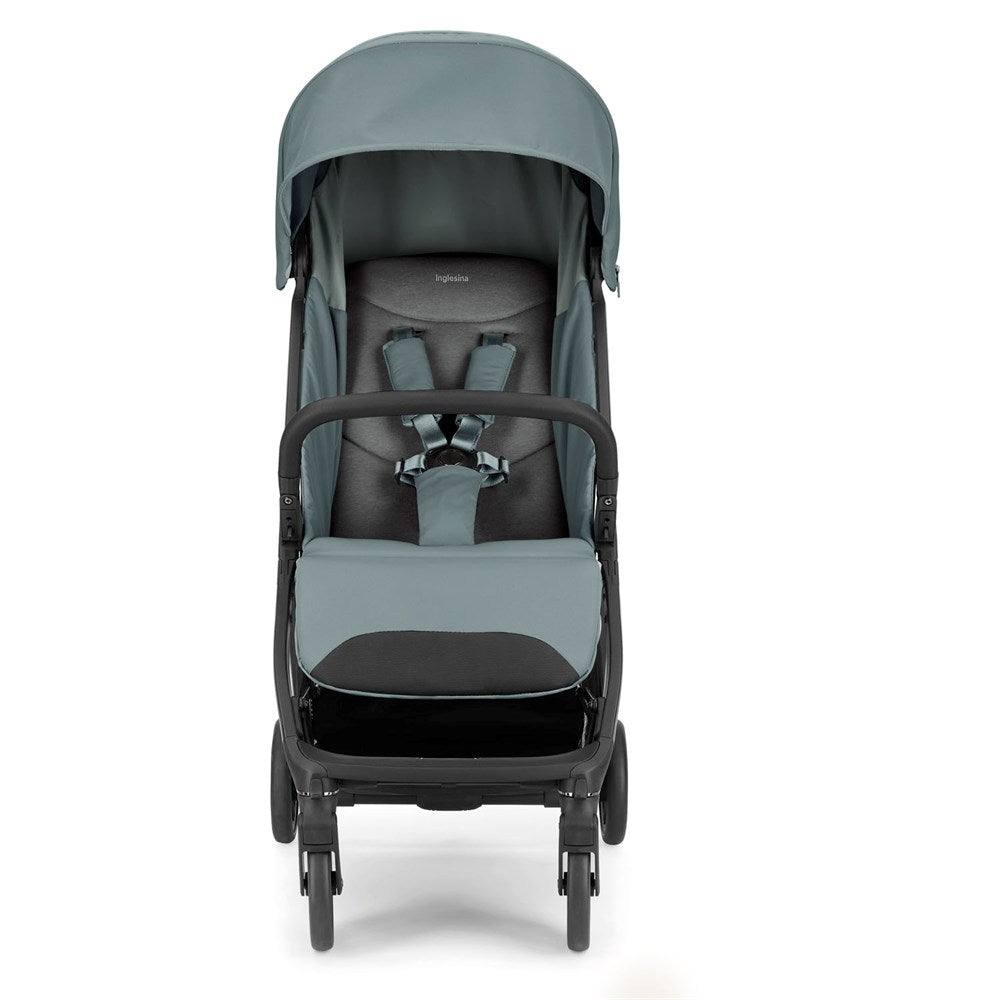 Inglesina Quid3 Tek El Tek Hamle ile Katlanıp Açılan Kabin Boy Bebek Arabası Galaxy Grey