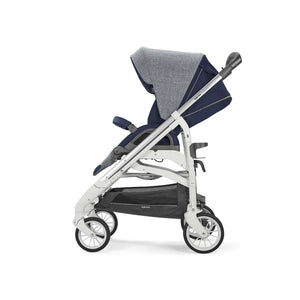 Inglesina Trilogy Tek El Tek Hamle ile Katlanıp Açılan Çift Yön Bebek Arabası - Antigua Blue