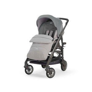 Inglesina Trilogy Tek El Tek Hamle ile Katlanıp Açılan Çift Yön Bebek Arabası - Cayman Silver