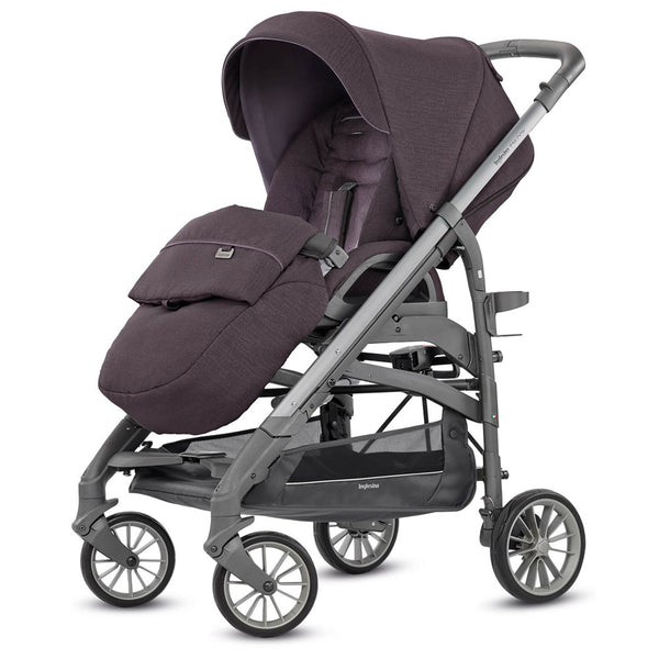 Inglesina Trilogy Tek El Tek Hamle ile Katlanıp Açılan Çift Yön Bebek Arabası - Marron Glace