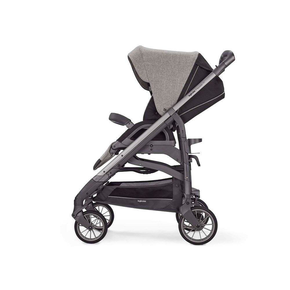 Inglesina Trilogy Tek El Tek Hamle ile Katlanıp Açılan Çift Yön Bebek Arabası - Maui Grey