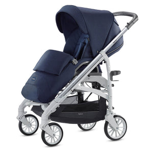Inglesina Trilogy Tek El Tek Hamle ile Katlanıp Açılan Çift Yön Bebek Arabası - Sailor Blue