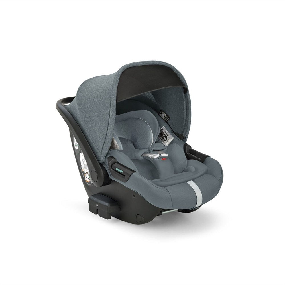Inglesina Trilogy Tek El Katlanır Bebek Arabası + Darwin Recline Yatabilen Ana Kucağı - Union Grey