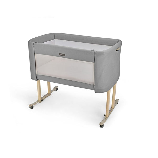 Inglesina Welcome Bed Anne Yanı Beşik – Premium Bebek Uyku Sistemi - Baku Grey