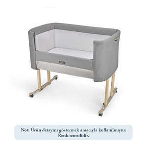 Inglesina Welcome Bed Anne Yanı Beşik – Premium Bebek Uyku Sistemi - Morpheus Beige