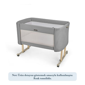 Inglesina Welcome Bed Anne Yanı Beşik – Premium Bebek Uyku Sistemi - Morpheus Beige