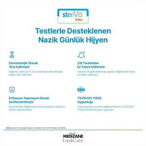 Medizane LookCare SteriVIS Baby Hassas Göz Temizleme Mendili 30lu