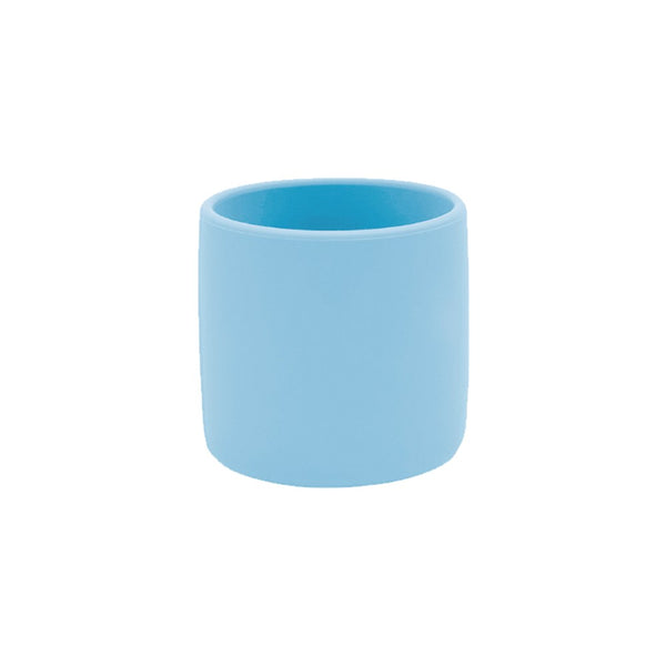 OiOi Silikon Mini Bardak - Mineral Blue
