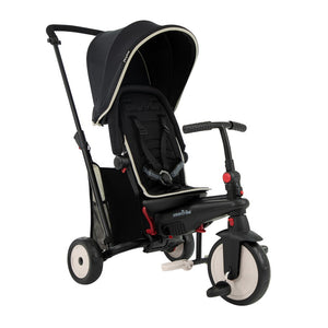 SmarTrike STR3 Plus 5’i 1 Arada Modüler Katlanabilir Bebek Arabası ve Üç Tekerlekli Bebek Bisikleti - Black